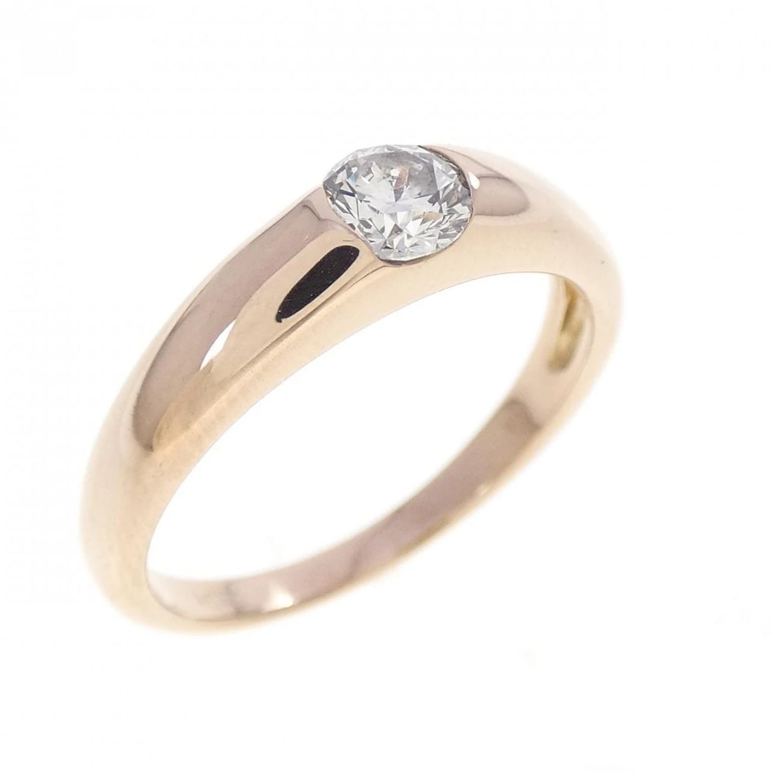K18PG DIAMOND RING: K18PG Diamond Ring Brand: Unbranded Type/Style: Diamond Ring Material: K18 Pink Gold, Color: Does Not Apply Size: US6 1/4 Accessories: None Accessories Notice: When purchasing pre-owned goods, please