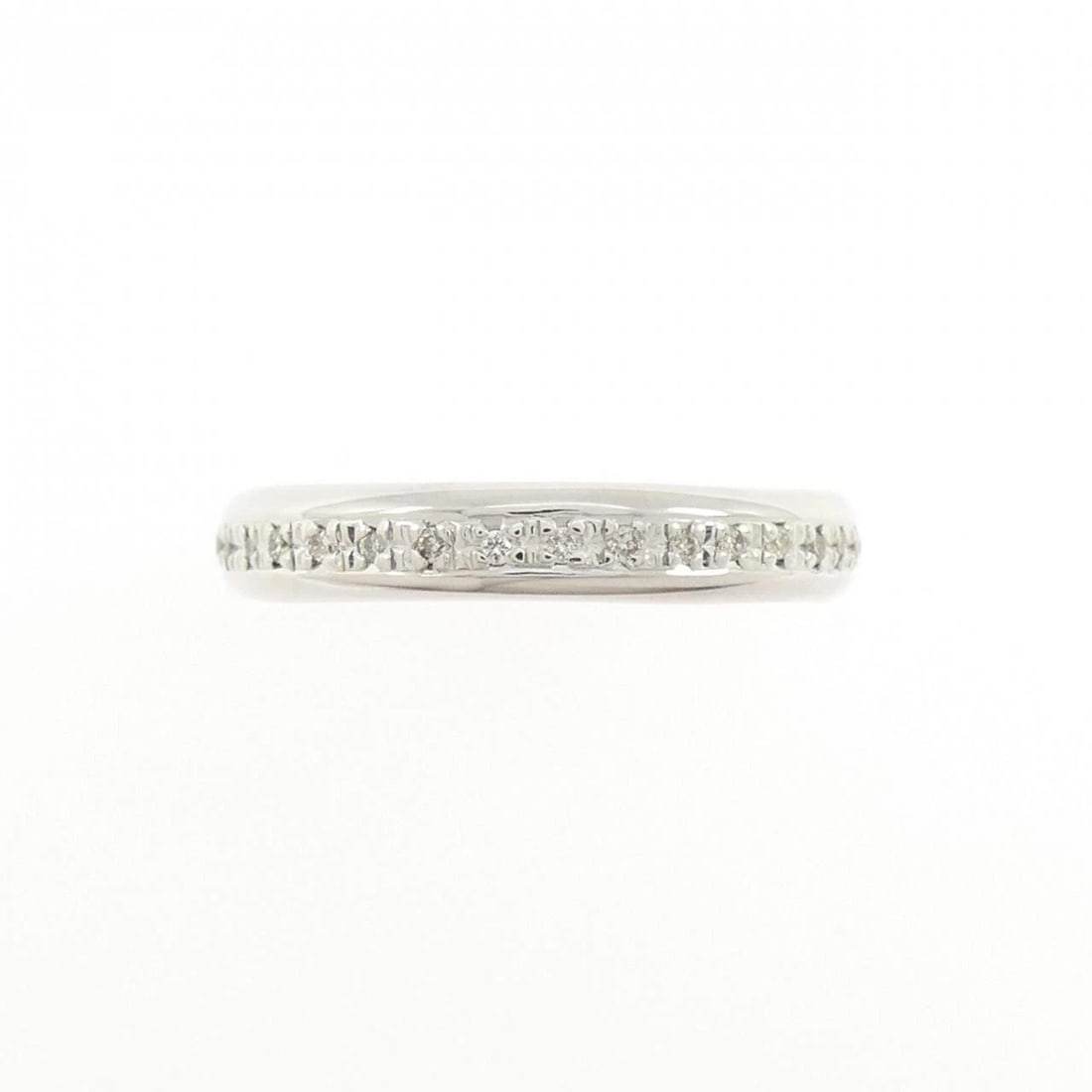 K18WG DIAMOND RING - 2
