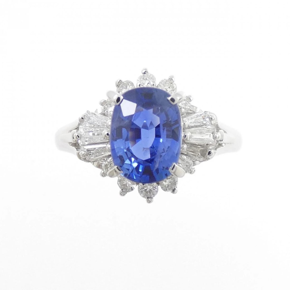 PT900 SAPPHIRE RING - 2