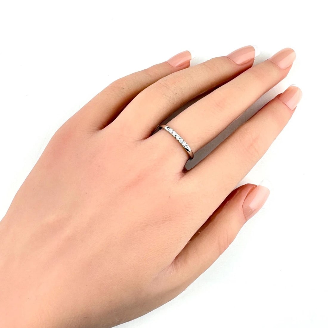 MELEE DIAMOND DESIGN RING - 4