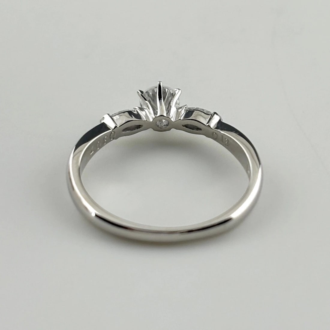 DIAMOND DESIGN RING PLATINUM - 2