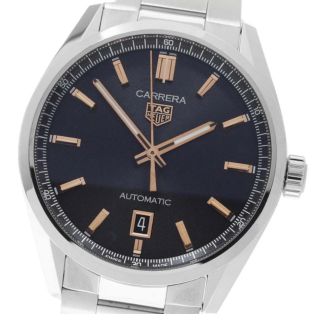TAG HEUER WATCH .CARRERA CALIBRE WATCH: Tag Heuer Watch .Carrera Calibre Watch Brand: TAG HEUER Type/Style: Wristwatch Material: SS Color: none Size: Case size: 39mm Wrist size: Approx. 17.5 + 2.4cm Accessories: None Accessories Notice: