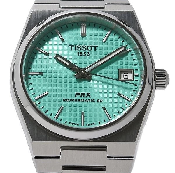 TISSOT WATCH PRX POWERMATIC WATCH: Tissot Watch Prx Powermatic Watch Brand: TISSOT Type/Style: Wristwatch Material: SS Color: none Size: Case size: 34mm Accessories: None Accessories Notice: When purchasing pre-owned goods,