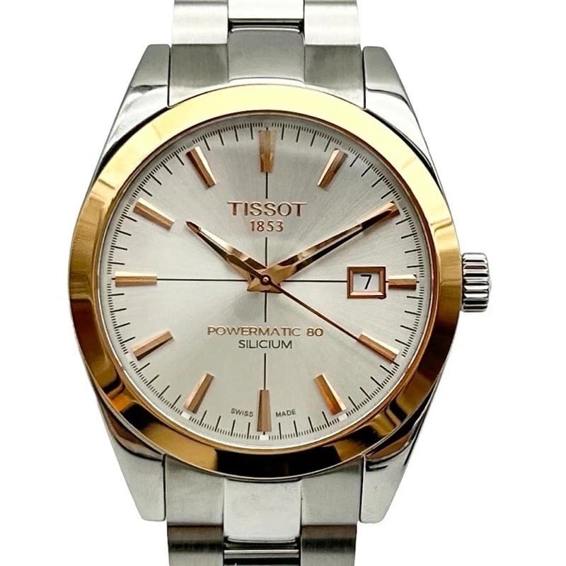 TISSOT WATCH POWER RESERVE SILVER WATCH: Tissot Watch Power Reserve Silver Watch Brand: TISSOT Type/Style: Wristwatch Material: SS Color: SILVER Size: Case size: 40mm Wrist size: Approx. 20.5cm Accessories: None Accessories Notic