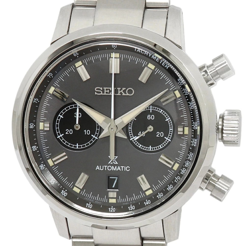 SEIKO WATCH PROSPEX SPEEDTIMER AUTOMATIC WATCH: Seiko Watch Prospex Speedtimer Automatic Watch Brand: SEIKO Type/Style: Wristwatch Material: SS Color: none Size: Case size: 42mm Wrist size: Approx. 21cm Accessories: None Accessories Notice: When