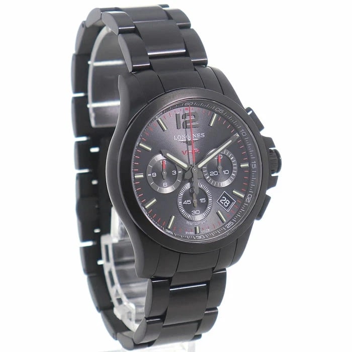 LONGINES WATCH L CONQUEST QUARTZ PERPETUAL CALENDAR WATCH: Longines Watch L Conquest Quartz Perpetual Calendar Watch Brand: LONGINES Type/Style: Wristwatch Material: SS Color: none Size: Case size: 42mm Accessories: None Accessories Notice: When purchasing