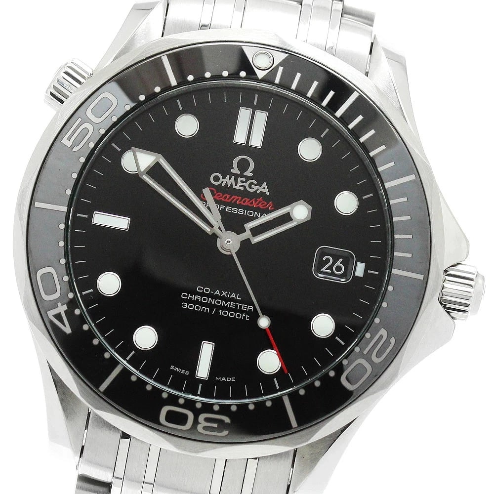 OMEGA WATCH SEAMASTER WATCH: Omega Watch Seamaster Watch Brand: OMEGA Type/Style: Wristwatch Material: SS Color: none Size: Case size: 41mm Wrist size: Approx. 18cm Accessories: None Accessories Notice: When purchasing pre-owned