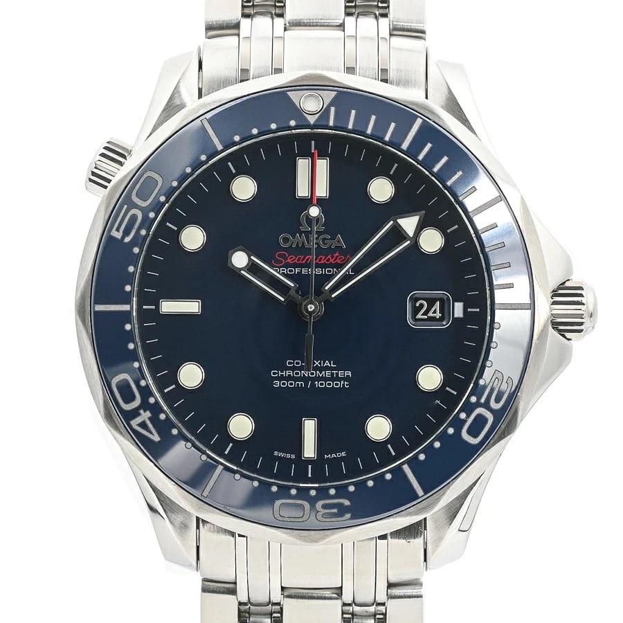OMEGA WATCH SEAMASTER DIVER CO-AXIAL WATCH: Omega Watch Seamaster Diver Co-Axial Watch Brand: OMEGA Type/Style: Wristwatch Material: SS Color: none Size: Case size: 41mm Wrist size: 19cm Accessories: None Accessories Notice: When purchasing