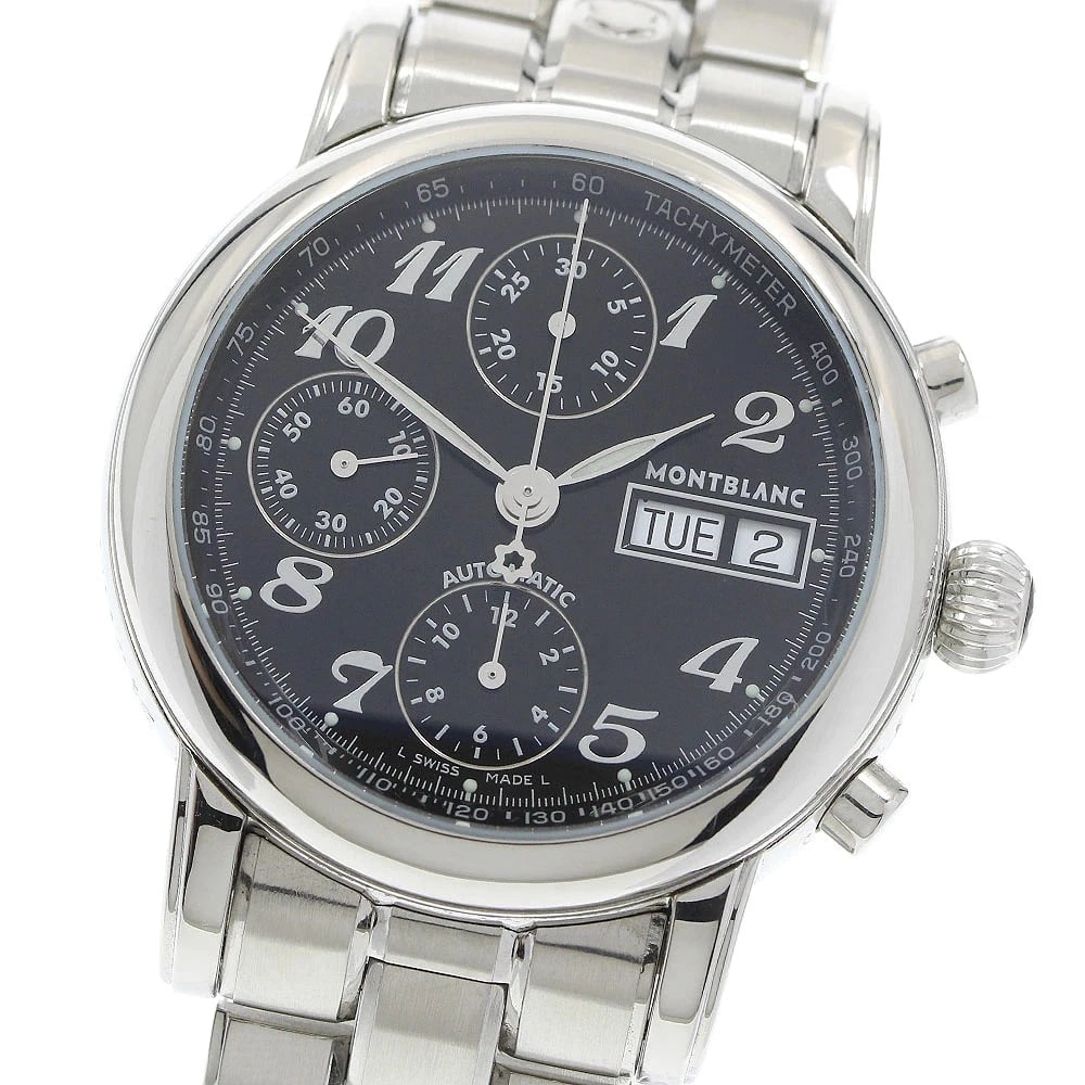 MONTBLANC WATCH MEISTERST WATCH: Montblanc Watch Meisterst Watch Brand: MONTBLANC Type/Style: Wristwatch Material: SS Color: BLACK Size: Case size: 38mm Wrist size: Approx. 17cm Accessories: None Accessories Notice: When