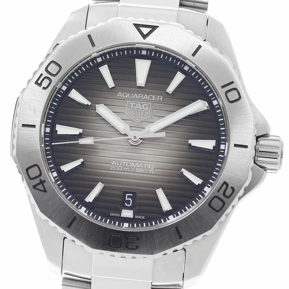 TAG HEUER WATCH AQUARACER DATE BLACK WATCH (1 of 5)