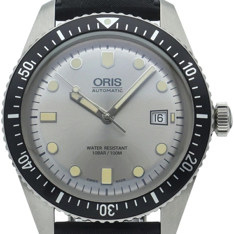 ORIS WATCH DIVERS SIXTY-FIVE AUTOMATIC WATCH: Oris Watch Divers Sixty-Five Automatic Watch Brand: ORIS Type/Style: Wristwatch Material: Stainless Steel/Rubber Color: none Size: Case size: 42mm Accessories: None Accessories Notice: Whe