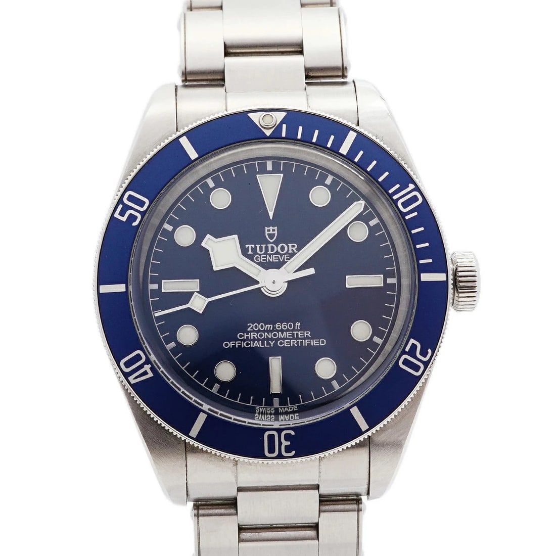 TUDOR WATCH BLACK BAY AUTOMATIC BLUE WATCH: Tudor Watch Black Bay Automatic Blue Watch Brand: TUDOR Type/Style: Wristwatch Material: SS Color: BLUE DIAL Size: Case size: 39mm Wrist size: Approx. 18cm Accessories: None Accessories Notice: When