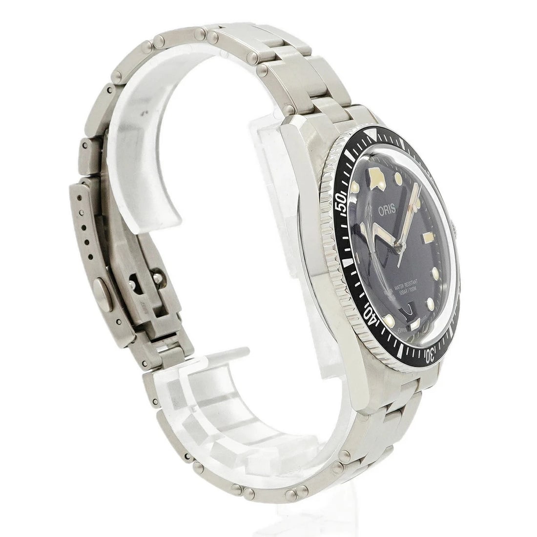 ORIS WATCH DIVERS AUTOMATIC NAVY DIAL WATCH - 3