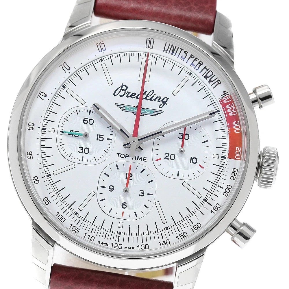 BREITLING WATCH TOP TIME FORD THUNDERBIRD WATCH: Breitling Watch Top Time Ford Thunderbird Watch Brand: BREITLING Type/Style: Wristwatch Material: SS Color: none Size: Case size: 41mm Wrist size: Approx. 20.5cm Accessories: None Accessor