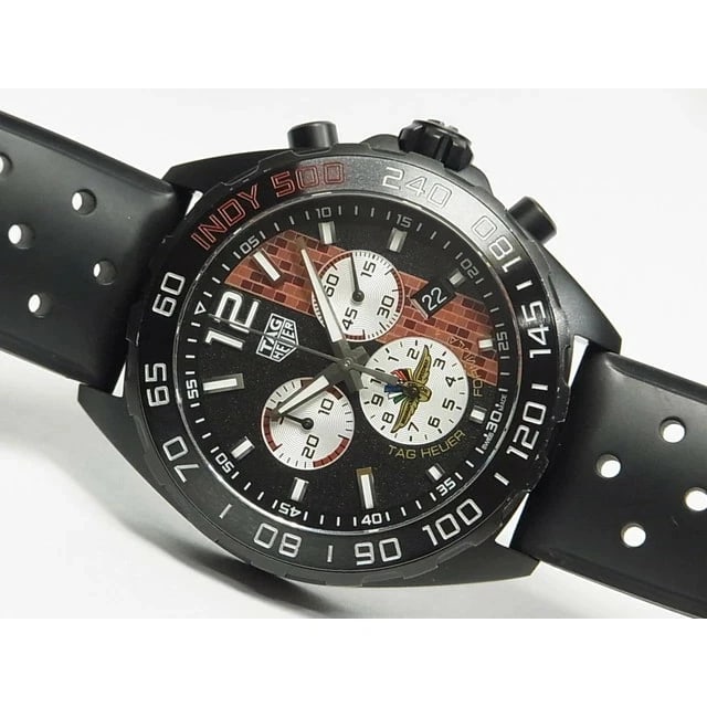 TAG HEUER WATCH FORMULA 1 INDY CHRONOGRAPH WATCH: Tag Heuer Watch Formula 1 Indy Chronograph Watch Brand: TAG HEUER Type/Style: Wristwatch Material: SS Color: none Size: Case size: 43mm Accessories: None Accessories Notice: When purchasin