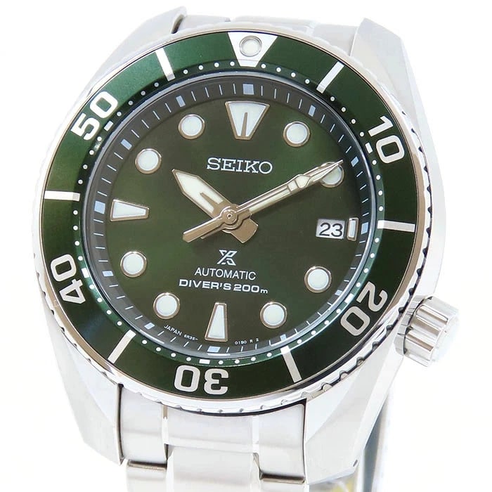 SEIKO WATCH PROPEX SUMO CORE SHOP WATCH: Seiko Watch Propex Sumo Core Shop Watch Brand: SEIKO Type/Style: Wristwatch Material: SS Color: GREEN Size: Case size: 42.5 mm Wrist size: 19.5 cm Accessories: None Accessories Notice: Whe