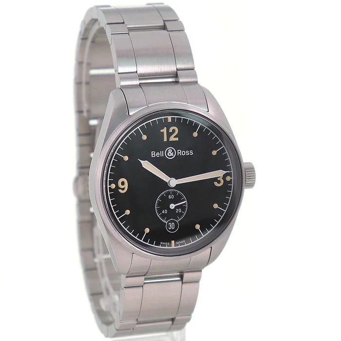 BELL&ROWATCH AUTOMATIC BLACK STAINLESTEEL WATCH: Bell&Rowatch Automatic Black Stainlesteel Watch Brand: BELL&ROSS Type/Style: Wristwatch Material: SS Color: BLACK Size: Case size: 38mm Accessories: None Accessories Notice: When purchasin