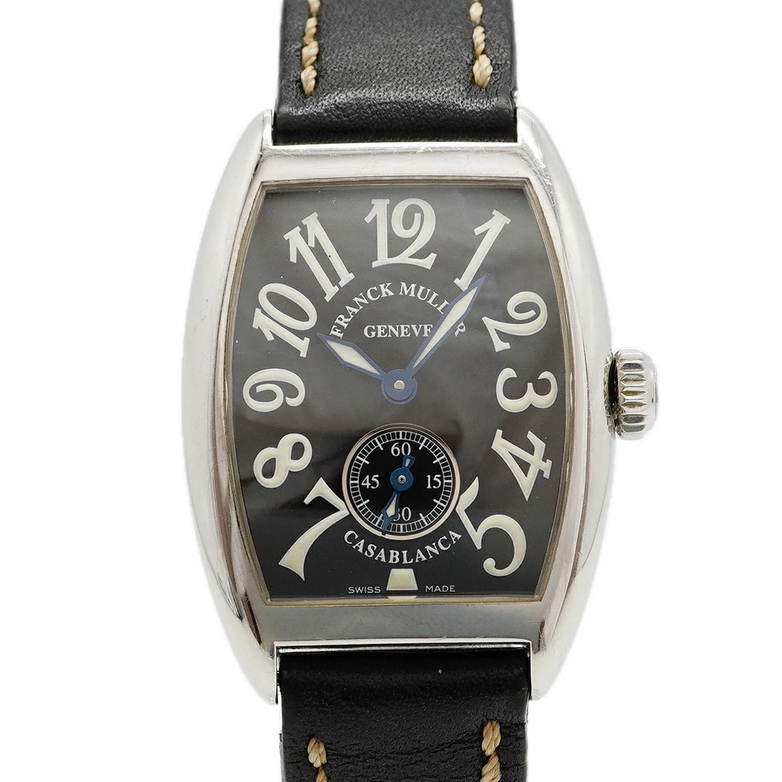 FRANCK MULLER WATCH SMALL SECONDS WATCH: Franck Muller Watch Small Seconds Watch Brand: FRANCK MULLER Type/Style: Wristwatch Material: SS Color: BLACK Size: Case size: 25mm Wrist size: Approx. 17cm Accessories: None Accessories N