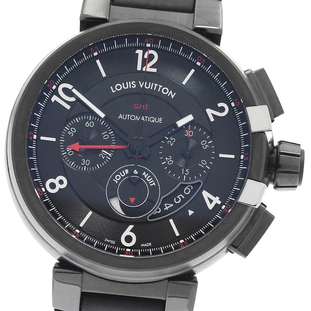 LOUIS VUITTON WATCH TAMBOUR EVOLUTION WATCH: Louis Vuitton Watch Tambour Evolution Watch Brand: LOUIS VUITTON Type/Style: Wristwatch Material: SS Color: none Size: Case size: 45mm Wrist size: Approx. 20cm Accessories: None Accessories Notice: