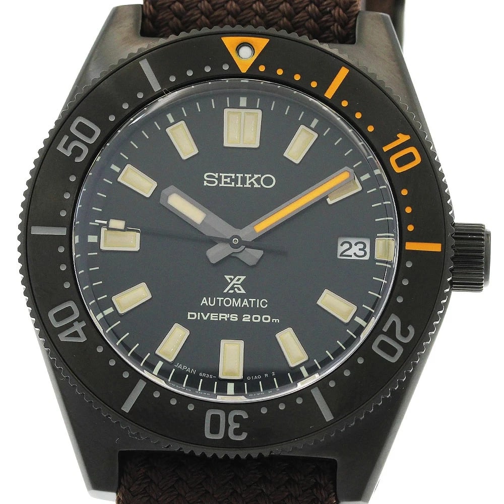 SEIKO WATCH PROSPEX BLACK SERIES DATE WATCH: Seiko Watch Prospex Black Series Date Watch Brand: SEIKO Type/Style: Wristwatch Material: SS Color: BLACK Size: Case size: 40mm Wrist size: Approx. 24cm Accessories: None Accessories Notice: When
