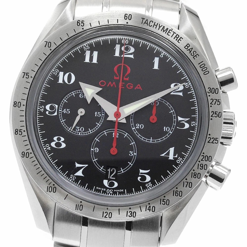 OMEGA WATCH SPEEDMASTER BROAD ARROW WATCH: Omega Watch Speedmaster Broad Arrow Watch Brand: OMEGA Type/Style: Wristwatch Material: SS Color: none Size: Case size: 40mm Wrist size: Approx. 17cm Accessories: None Accessories Notice: