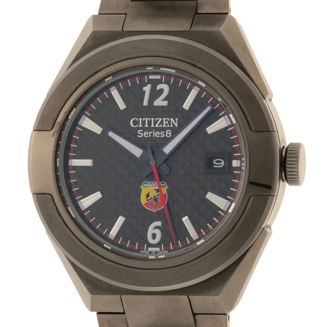 CITIZEN WATCH MECHANICAL ABARTH COLLABORATION WATCH: Citizen Watch Mechanical Abarth Collaboration Watch Brand: CITIZEN Type/Style: Wristwatch Material: SS Color: none Size: Case size: 42mm Wrist size: Approx. 20cm Accessories: None Accessories Notice: