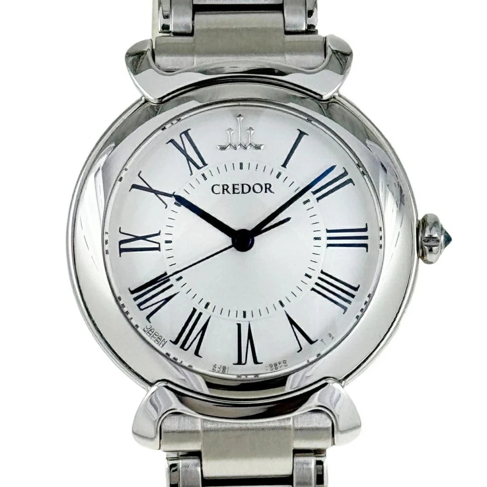 SEIKO WATCH CREDOR LINEALUX QUARTZ WHITE DIAL STAINLESTEEL WATCH: Seiko Watch Credor Linealux Quartz White Dial Stainlesteel Watch Brand: SEIKO Type/Style: Wristwatch Material: SS Color: WHITE DIAL Size: Case size: 26mm Wrist size: Approx. 17.0cm Accessories: None