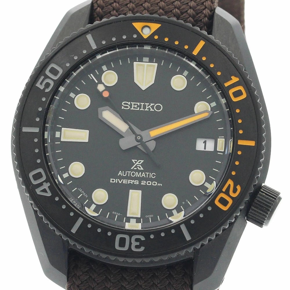 SEIKO WATCH PROSPEX DIVER DATE AUTOMATIC BLACK WATCH: Seiko Watch Prospex Diver Date Automatic Black Watch Brand: SEIKO Type/Style: Wristwatch Material: SS Color: BLACK Size: Case size: 42mm Wrist size: Approx. 23cm Accessories: None Accessories Notice: