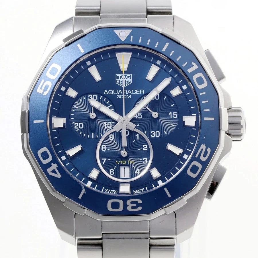 TAG HEUER WATCH AQUARACER PROFESSIONAL 300 WATCH: Tag Heuer Watch Aquaracer Professional 300 Watch Brand: TAG HEUER Type/Style: Wristwatch Material: SS Color: None Size: Case size: 43mm Wrist size: 18cm Accessories: None Accessories Notic