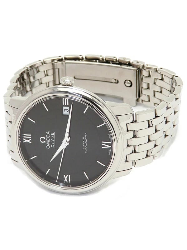 OMEGA WATCH DE VILLE PRESTIGE CO-AXIAL CHRONOMETER WATCH: Omega Watch De Ville Prestige Co-Axial Chronometer Watch Brand: OMEGA Type/Style: Wristwatch Material: SS Color: None Size: Case size: 37mm Wrist size: 17.5cm Accessories: None Accessories Notice: