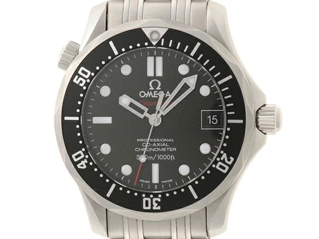 OMEGA WATCH SEAMASTER DIVER AUTOMATIC WATCH: Omega Watch Seamaster Diver Automatic Watch Brand: OMEGA Type/Style: Wristwatch Material: SS Color: BLACK DIAL Size: Case size: 36mm Wrist size: Approx. 18cm Accessories: None Accessories Notice: