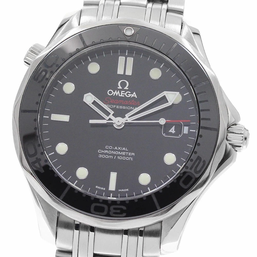 OMEGA WATCH SEAMASTER DATE CO-AXIAL AUTOMATIC WATCH: Omega Watch Seamaster Date Co-Axial Automatic Watch Brand: OMEGA Type/Style: Wristwatch Material: SS Color: None Size: Case size: 41mm Wrist size: Approx. 20cm Accessories: None Accessorie