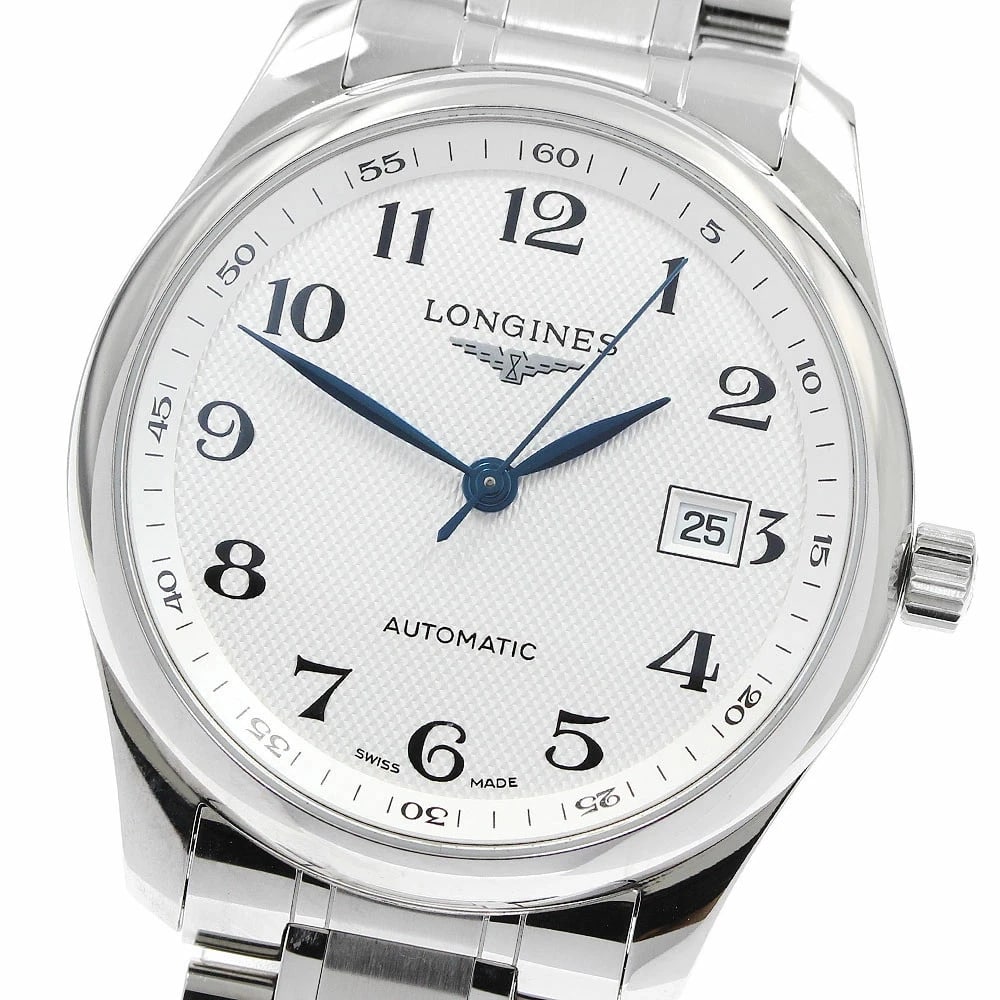 LONGINES WATCH MASTER COLLECTION DATE AUTOMATIC WATCH: Longines Watch Master Collection Date Automatic Watch Brand: LONGINES Type/Style: Wristwatch Material: SS Color: None Size: Case size: 40mm Wrist size: Approx. 18cm Accessories: None Acces