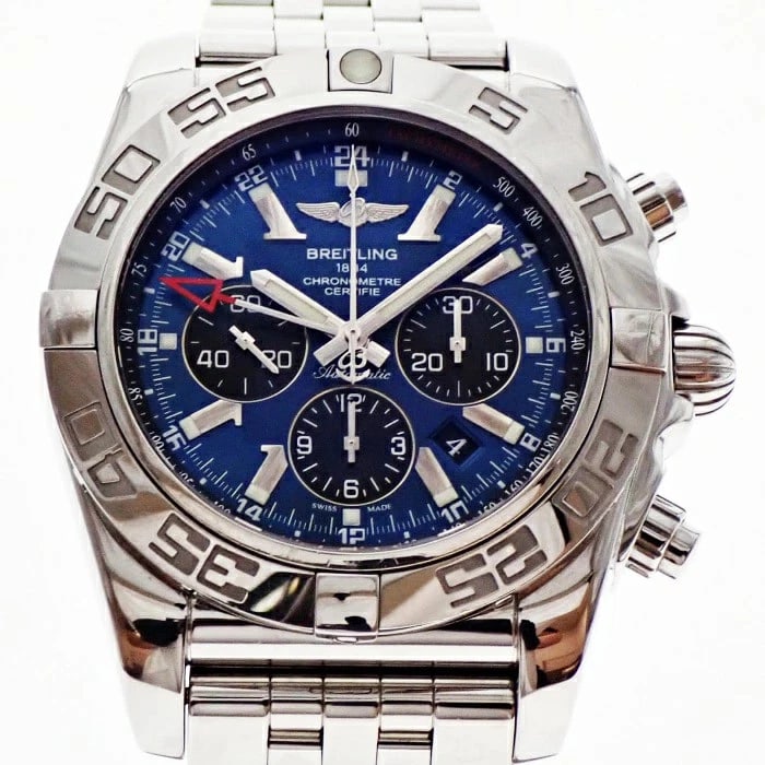 BREITLING WATCH CHRONOMAT GMT CHRONOGRAPH WATCH (1 of 3)