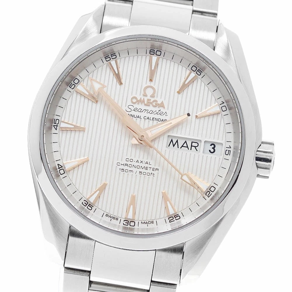 OMEGA WATCH SEAMASTER AQUA TERRA WATCH: Omega Watch Seamaster Aqua Terra Watch Brand: OMEGA Type/Style: Wristwatch Material: SS Color: None Size: Case size: 39mm Wrist size: Approx. 17cm Accessories: None Accessories Notice: Whe