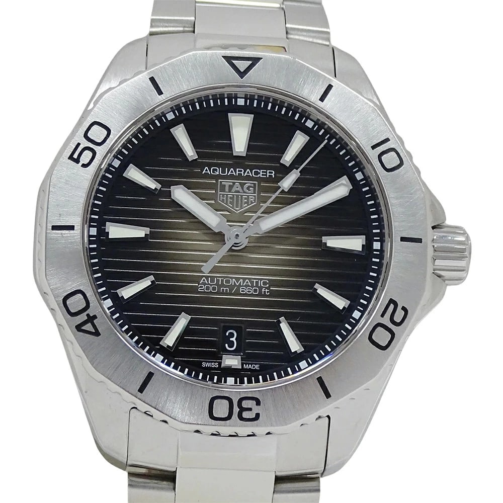 TAG HEUER WATCH AQUARACER DATE AUTOMATIC STAINLESS STEEL WATCH (1 of 2)