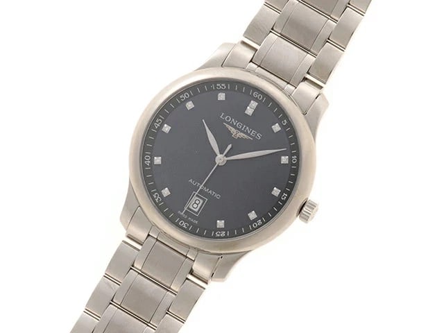 LONGINES WATCH MASTER COLLECTION AUTOMATIC DATE NAVY DIAL WATCH - 2