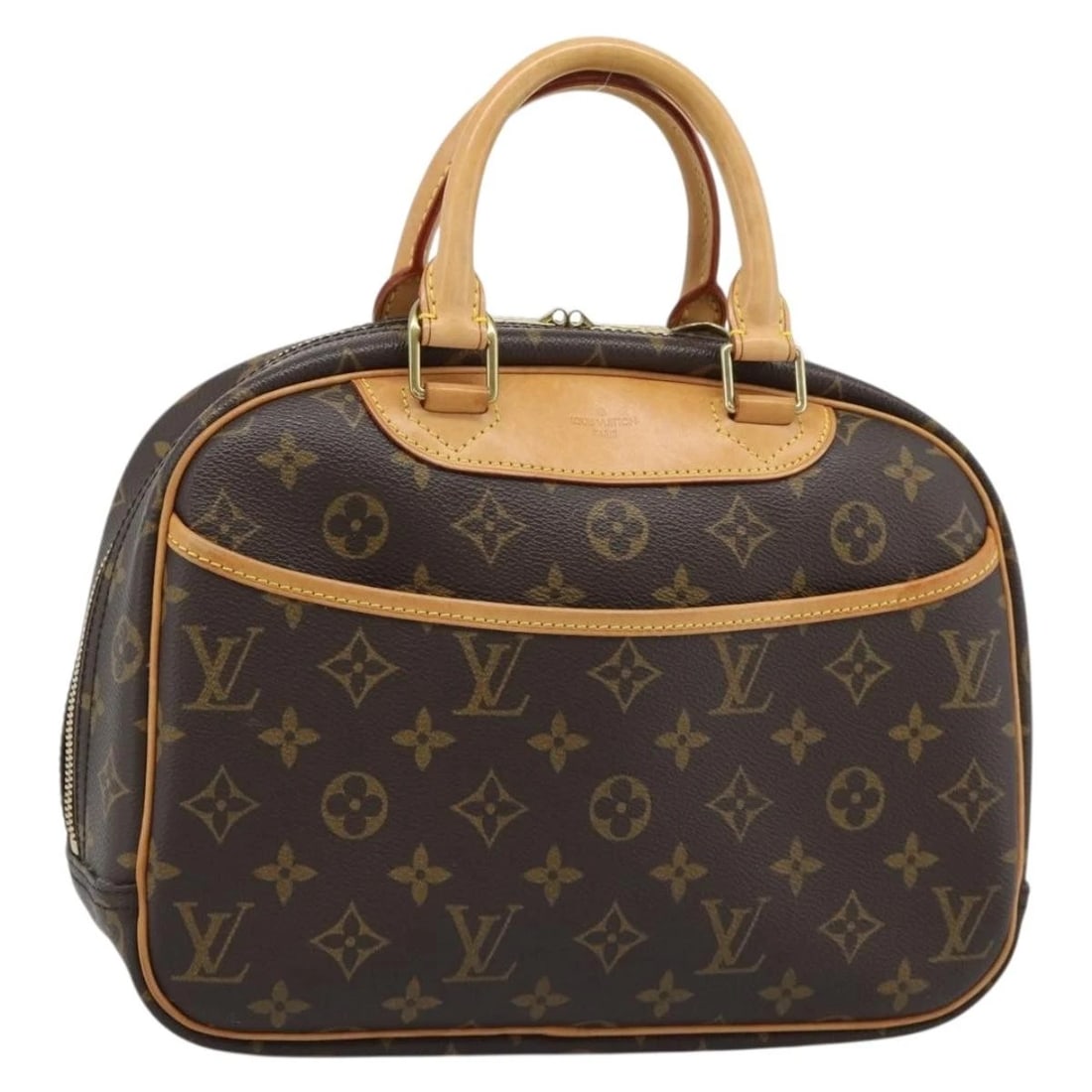 LOUIS VUITTON MONOGRAM TROUVILLE HAND BAG: LOUIS VUITTON Monogram Trouville Hand Bag Brand: LOUIS VUITTON Type/Style: Hand Bag Material: Monogram Canvas Color: Monogram Size: W11.0 x H8.3 x D4.3inch(Approx) Accessories: None Access