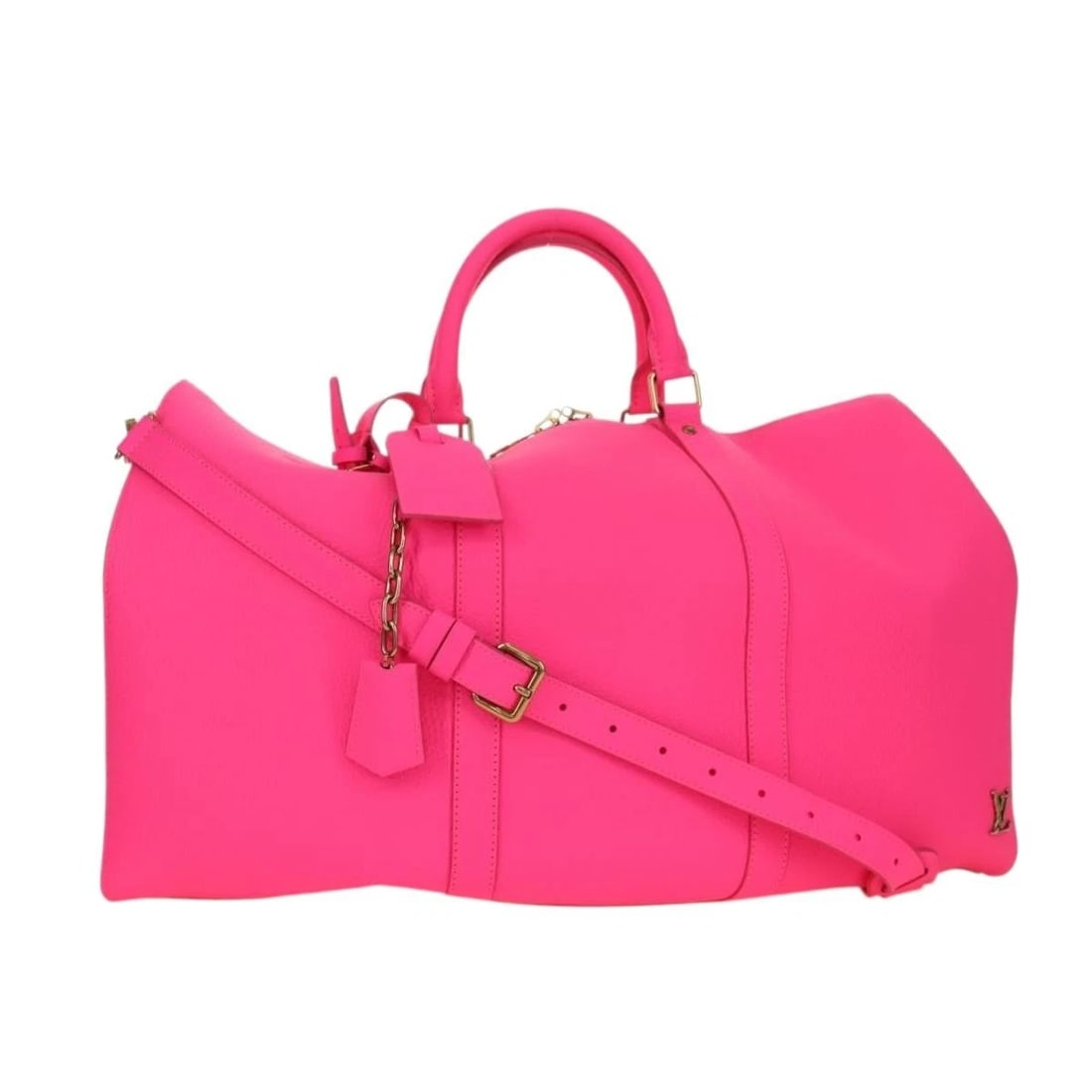 LOUIS VUITTON KEEPALL BANDOULIERE BAG TAURILLON LEATHER (1 of 4)
