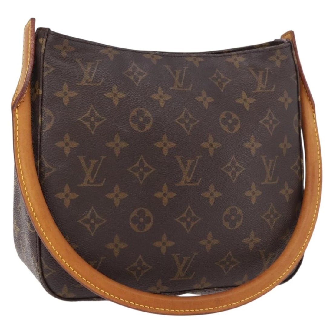 LOUIS VUITTON MONOGRAM LOOPING MM SHOULDER BAG: LOUIS VUITTON Monogram Looping MM Shoulder Bag Brand: LOUIS VUITTON Type/Style: Shoulder Bag Material: Monogram Canvas Color: Monogram Size: W9.4 x H8.5 x D4.1inch(Approx) Accessories: None