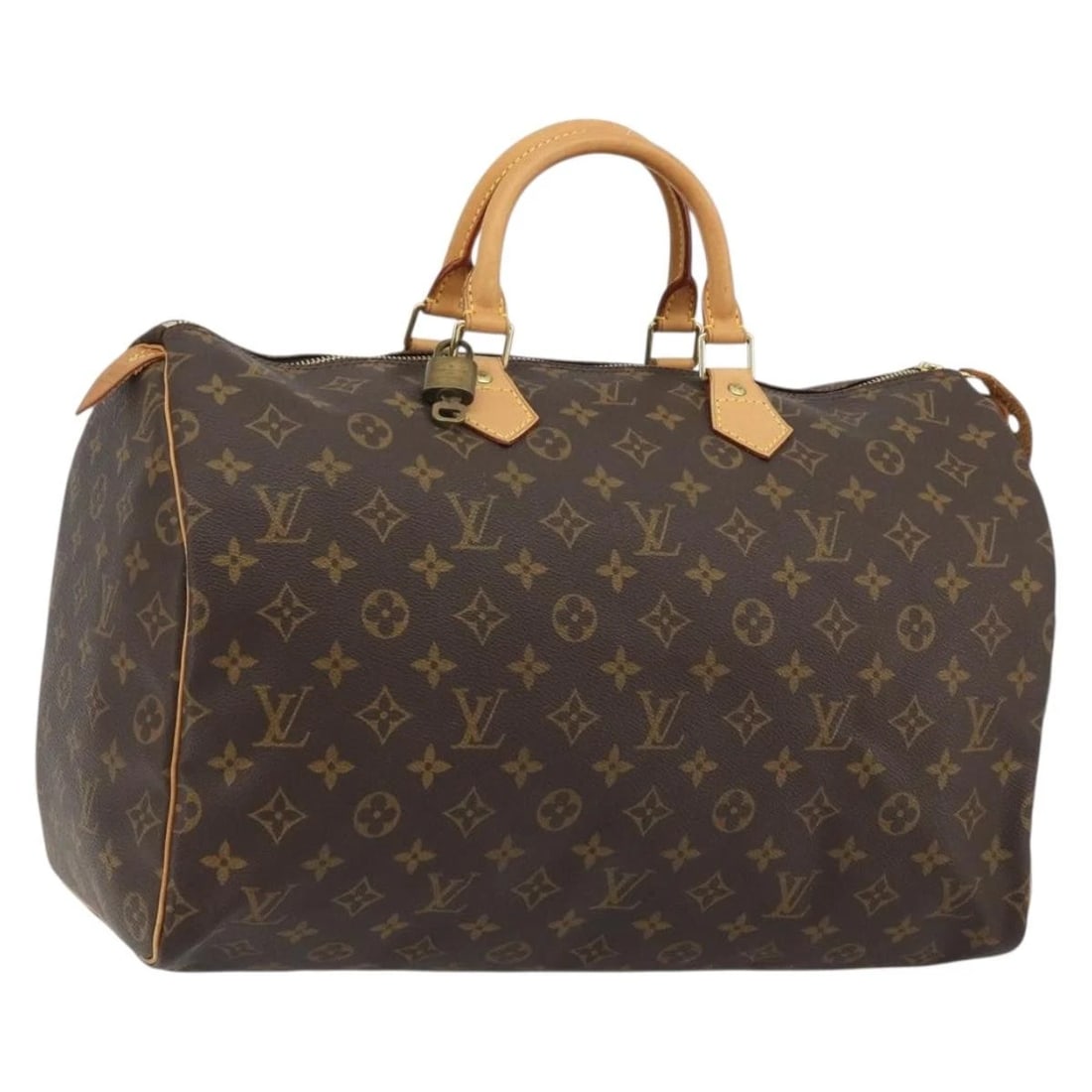 LOUIS VUITTON MONOGRAM SPEEDY 40 HAND BAG: LOUIS VUITTON Monogram Speedy 40 Hand Bag Brand: LOUIS VUITTON Type/Style: Hand Bag Material: Monogram Canvas Color: Monogram Size: W15.7 x H9.8 x D7.5inch(Approx) Accessories: None Access