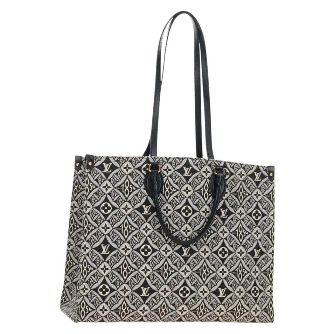 LOUIS VUITTON MONOGRAM JAGUAR ON THE GO GM BAG (1 of 5)