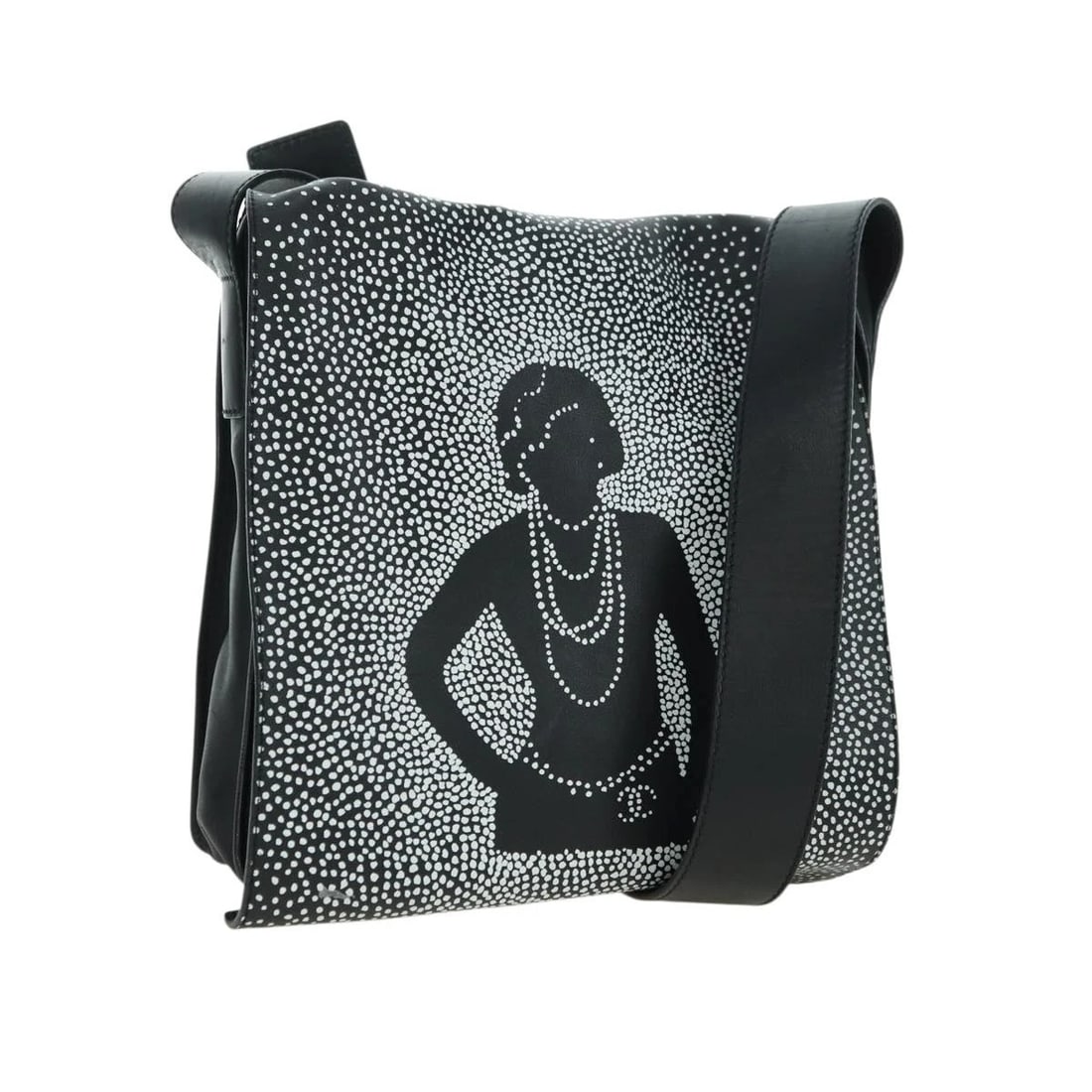 CHANEL COCO MADEMOISELLE SHOULDER BAG: CHANEL Coco Mademoiselle Shoulder Bag Brand: CHANEL Type/Style: Shoulder Bag Material: leather Color: Black/Silver Size: W9.1 x H9.1 x D2.4inch Accessories: None Accessories Notice: When purchasing
