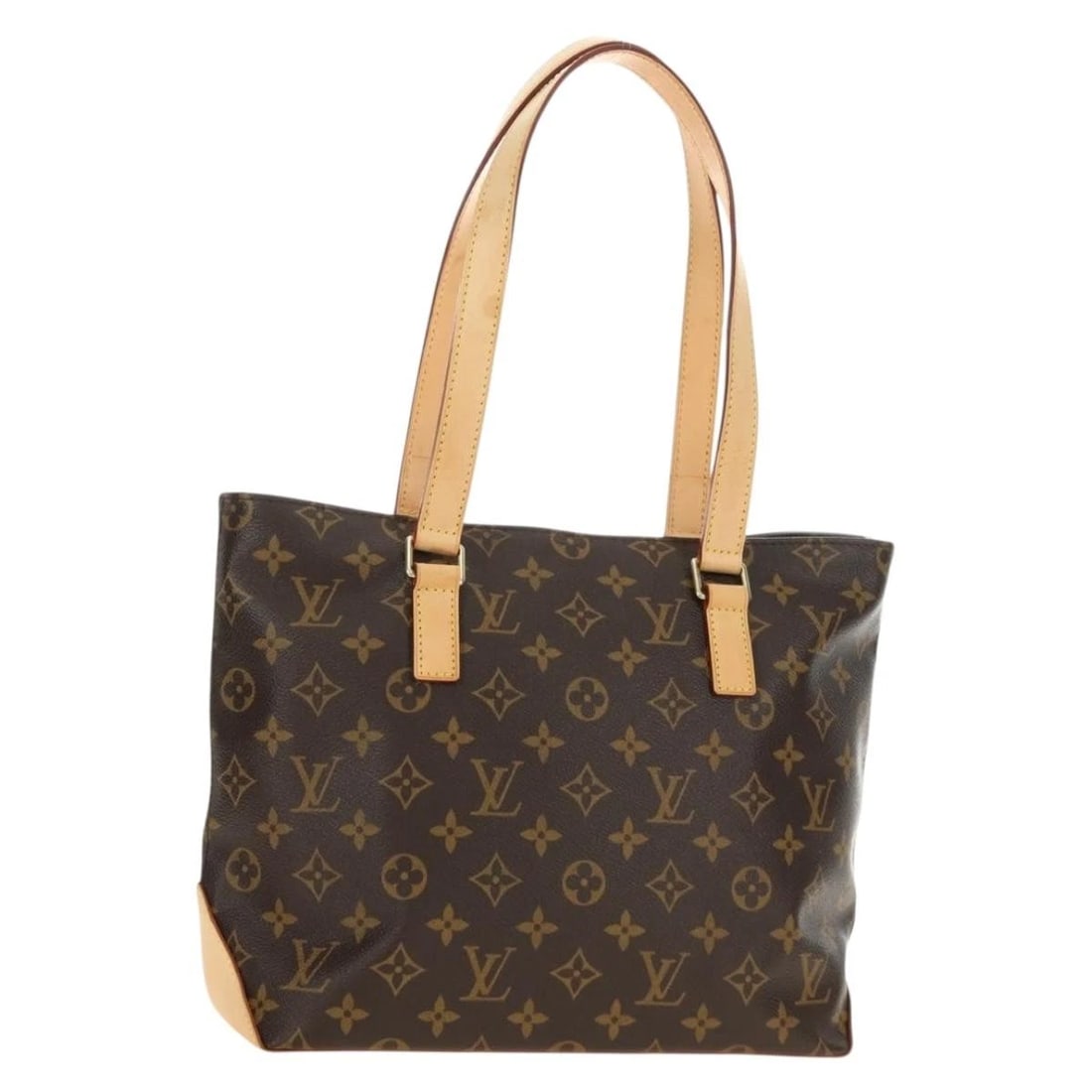 LOUIS VUITTON MONOGRAM CABAS PIANO TOTE BAG: LOUIS VUITTON Monogram Cabas Piano Tote Bag Brand: LOUIS VUITTON Type/Style: Tote Bag Material: Monogram Canvas Color: Monogram Size: W12.6 x H9.4 x D4.7inch Accessories: None Accessories