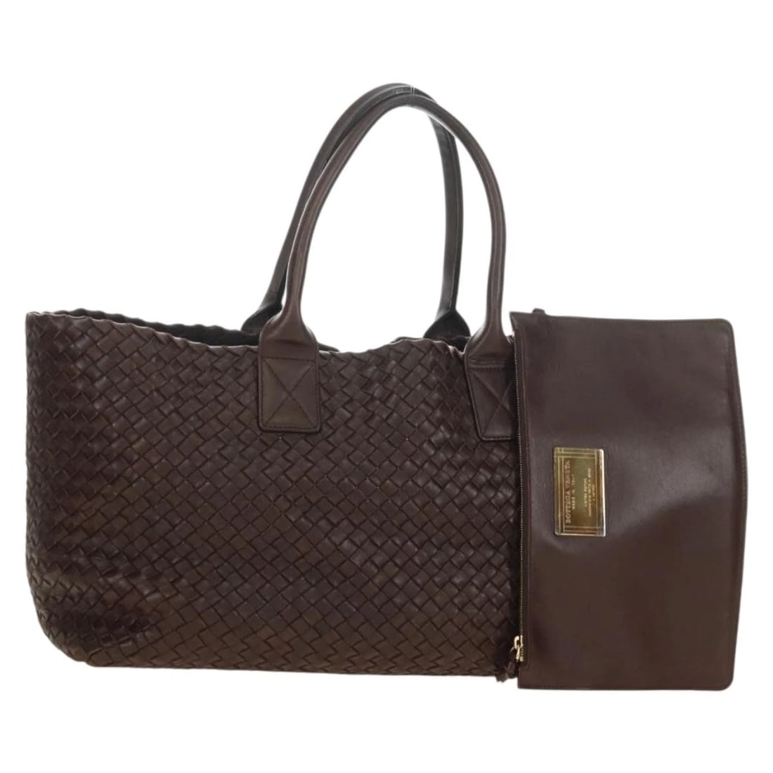 BOTTEGA VENETA INTRECCIATO CABAS MM BAG (1 of 4)