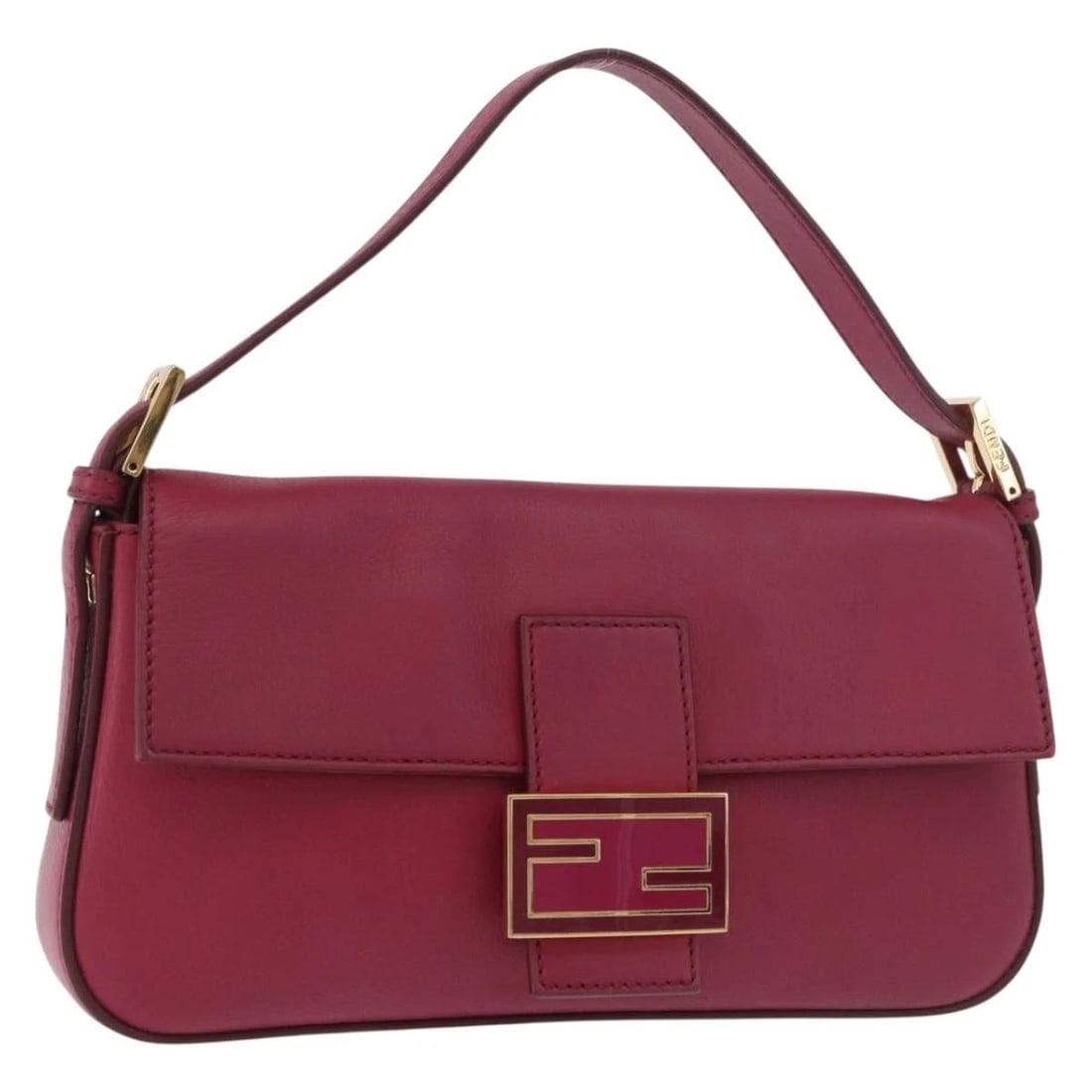 FENDI MAMMA BAGUETTE SHOULDER BAG LEATHER IVORY GOLD: FENDI Mamma Baguette Shoulder Bag Leather Ivory Gold Brand: FENDI Type/Style: Shoulder Bag Material: leather Color: Ivory/Gold Size: W10.6 x H5.9 x D1.6inch Accessories: None Accessories N