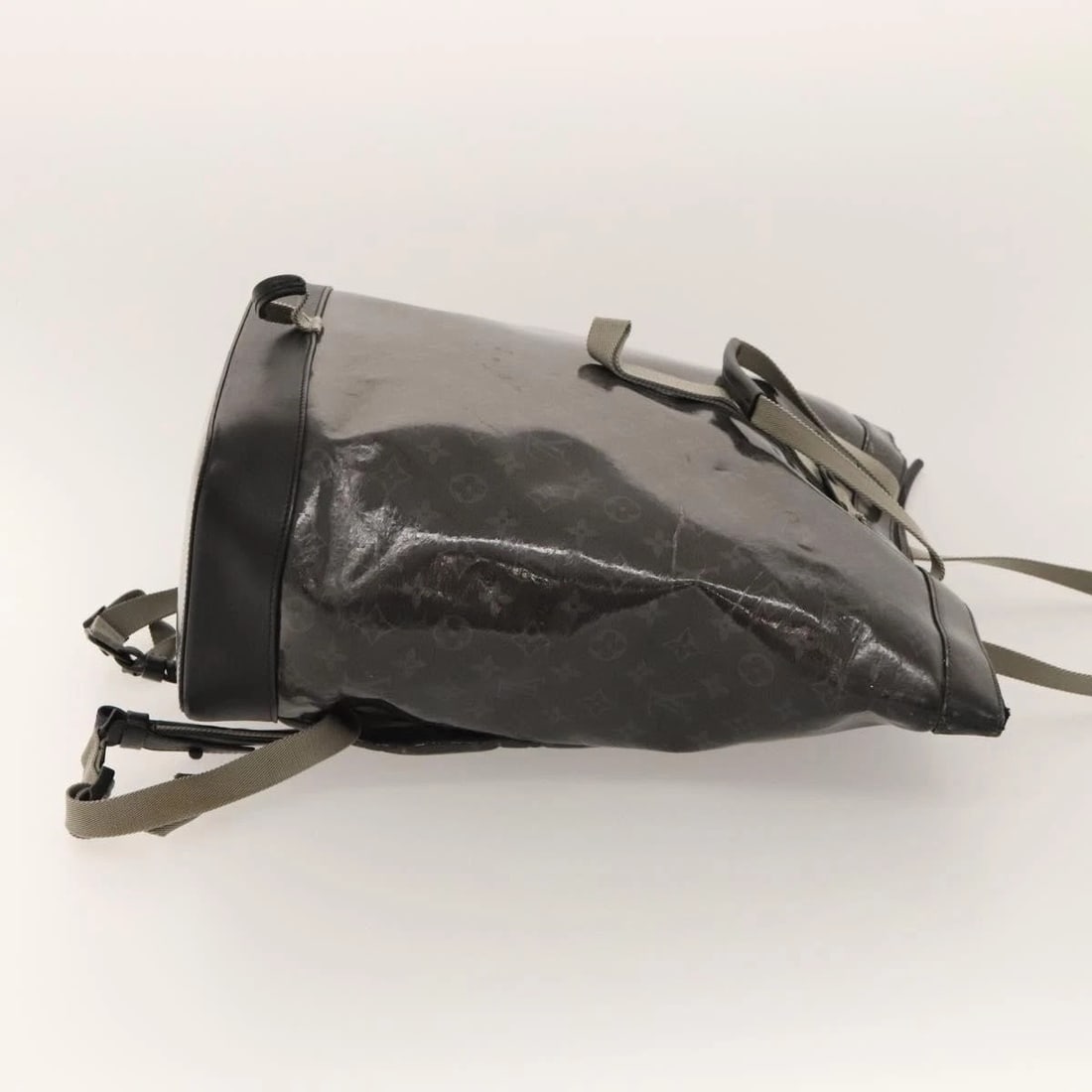 LOUIS VUITTON MONOGRAM ECLIPSE GLAZE ZIPPED TOTE BACKPACK - 3