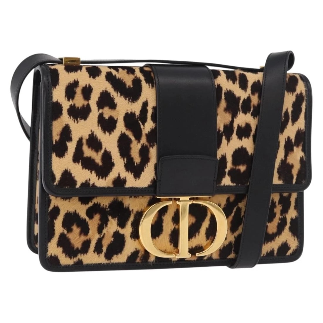 CHRISTIAN DIOR 30 MONTAIGNE SHOULDER BAG HARAKO LEATHER BROWN GOLD: Christian Dior 30 Montaigne Shoulder Bag Harako leather Brown Gold Brand: Christian Dior Type/Style: Shoulder Bag Material: Unborn Calf Skin Color: Brown/Gold Size: W9.4 x H6.7 x D2.4inch Accessor
