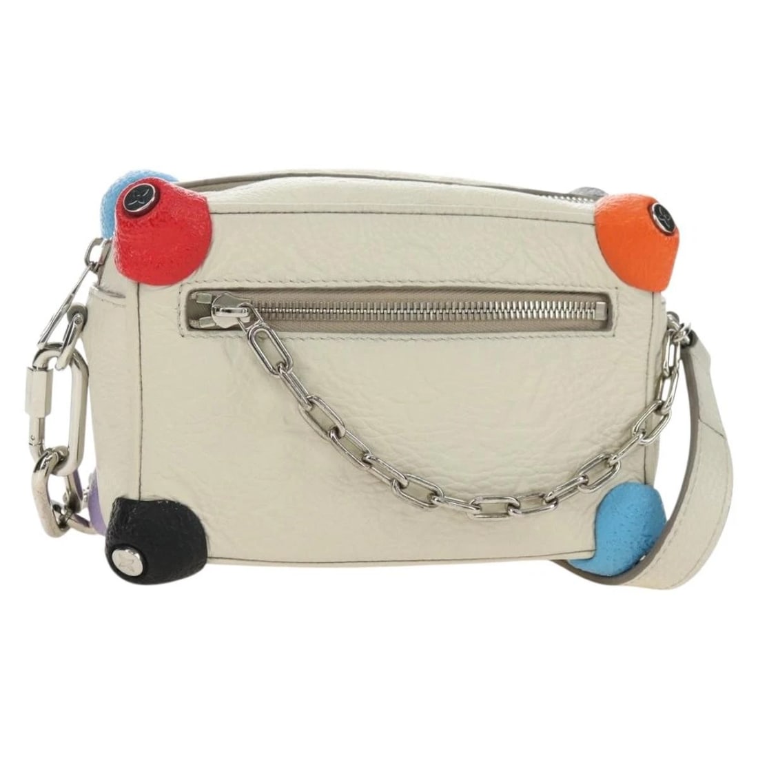 LOUIS VUITTON MONOGRAM TAURILLON CLIMBING SOFT TRUNK BAG: LOUIS VUITTON Monogram Taurillon Climbing Soft Trunk Bag Brand: LOUIS VUITTON Type/Style: Shoulder Bag Material: Monogram Canvas Color: Gray Size: W7.1 x H4.7 x D2.8inch Accessories: None