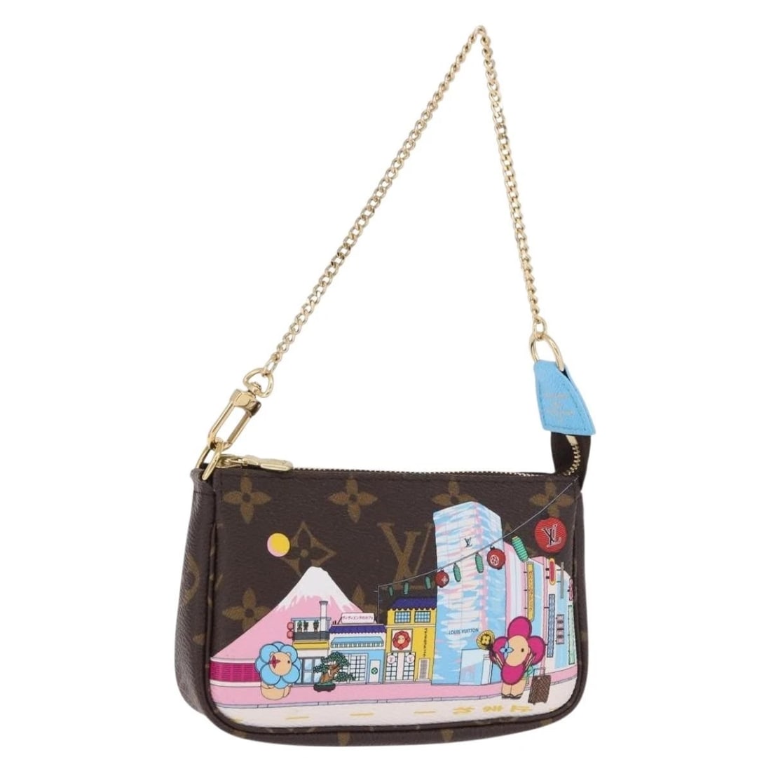 LOUIS VUITTON VIVIENNE MINI POCHETTE ACCESSOIRES POUCH: LOUIS VUITTON Vivienne Mini Pochette Accessoires Pouch Brand: LOUIS VUITTON Type/Style: Accessory Pouch Material: Monogram Canvas Color: Monogram Size: W5.5 x H3.5 x D1.2inch Accessories: None